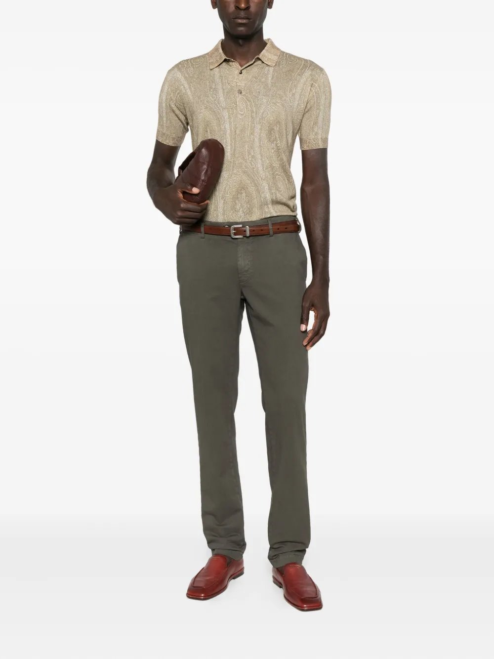 Mason's Straight broek - Groen