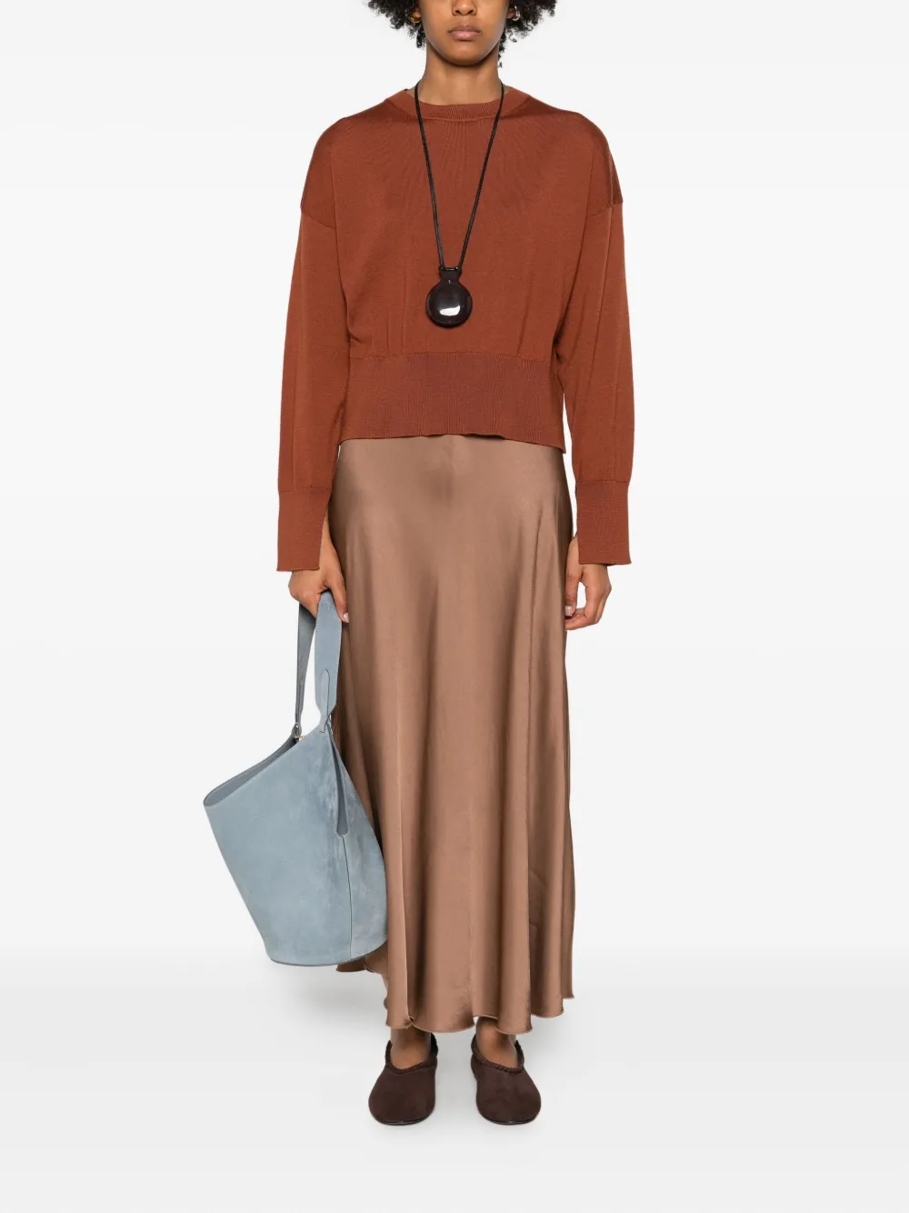 Daniele Fiesoli round-neck wool sweater | Knitted Sweaters | Image 2