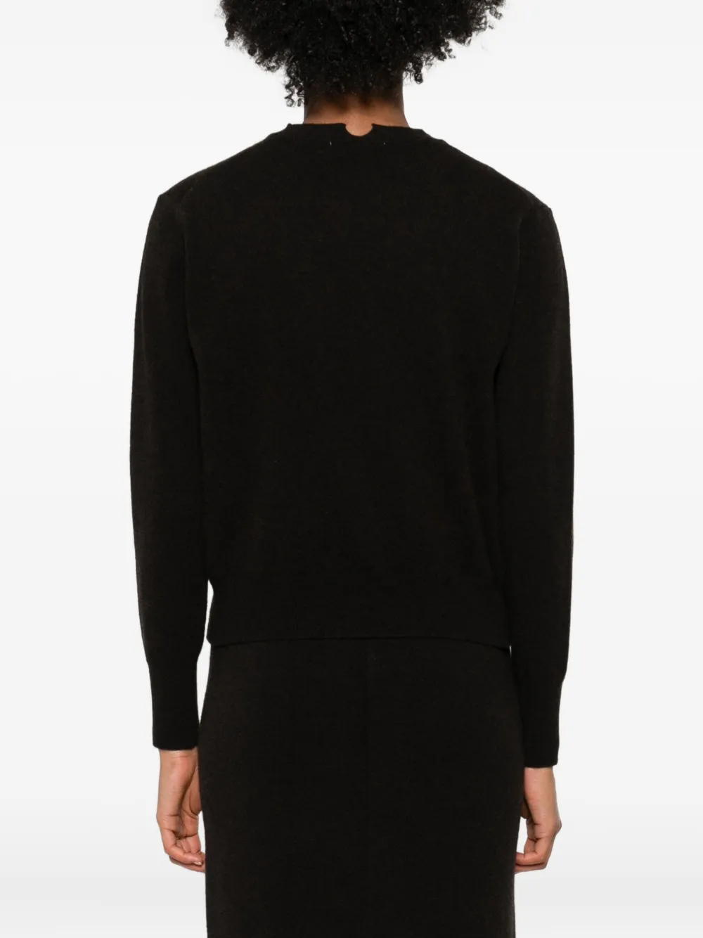 Daniele Fiesoli Sweater met ronde hals Bruin