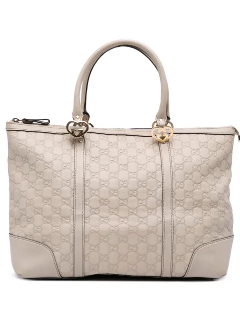 Gucci Pre-Owned 2016-2025 Guccissima Lovely Heart tote bag