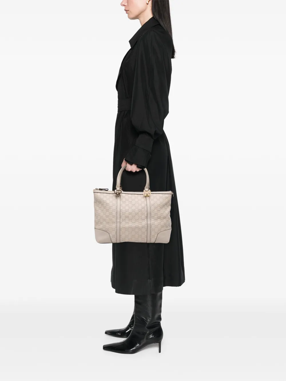 Gucci Pre-Owned 2016-2025 Guccissima Lovely Heart tote bag | Pre-Owned | Image 2