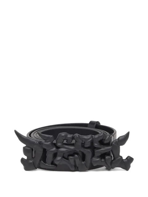 Diesel B-Graffiti leather belt