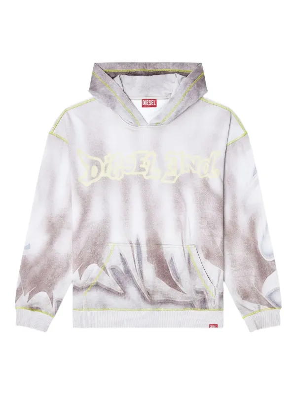 DIESEL ホワイト パーカー Amazon.co.jp: DIESEL ディーゼル メンズ レディース トレーナー