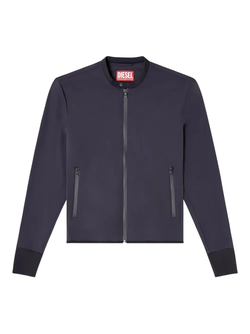Diesel zip-fastening bomber jacket | Blue | Image 1