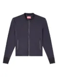Diesel zip-fastening bomber jacket - Blue