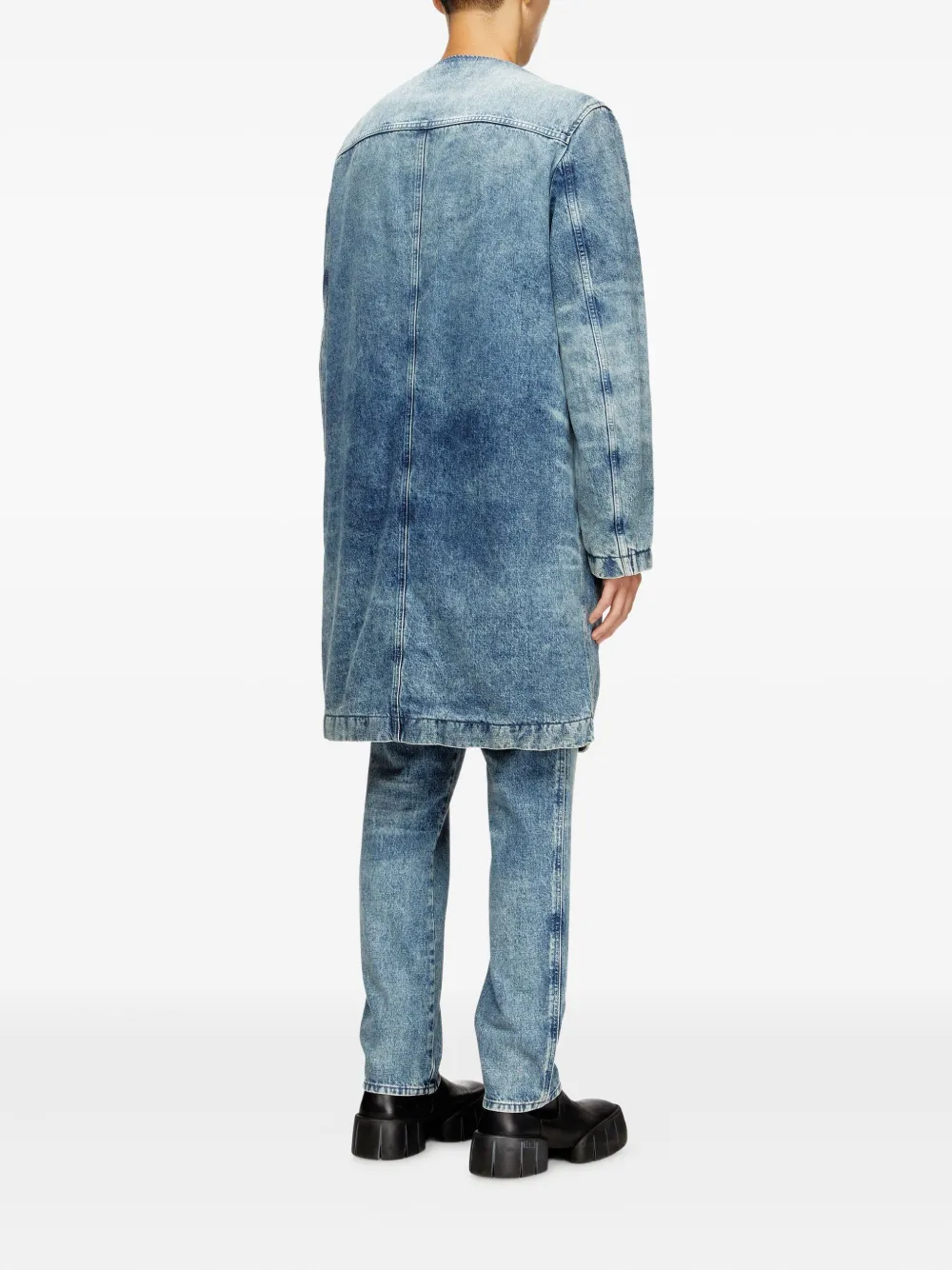 Diesel D-Aberd denim jack Blauw