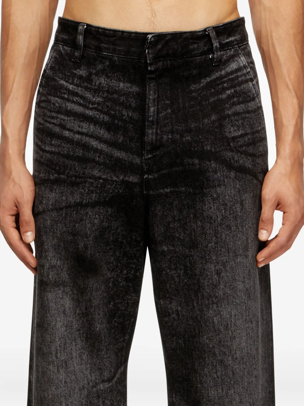 Diesel D-Eber jeans Zwart