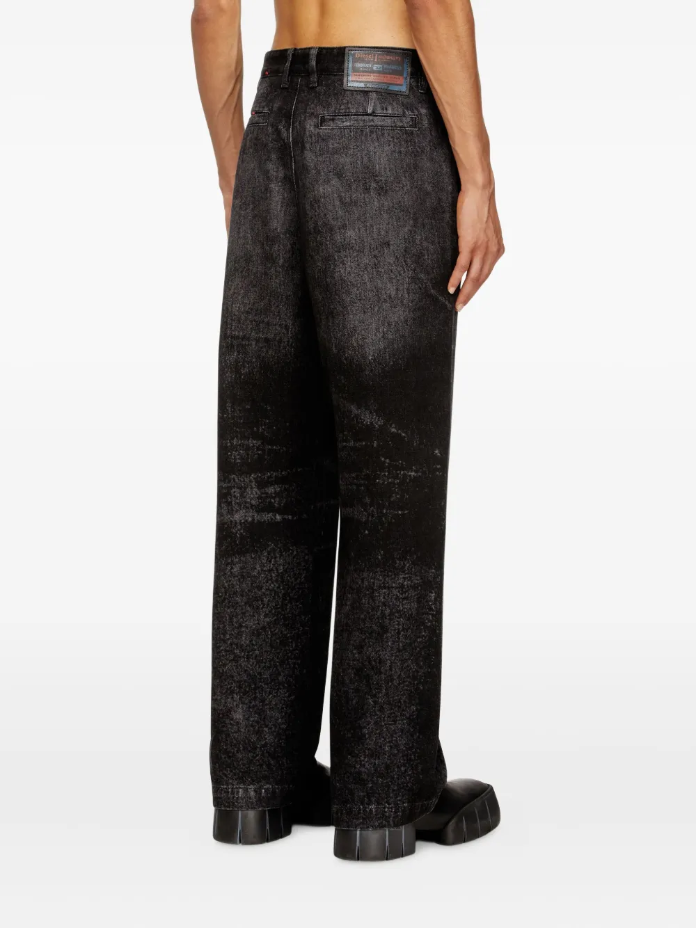 Diesel D-Eber jeans Zwart