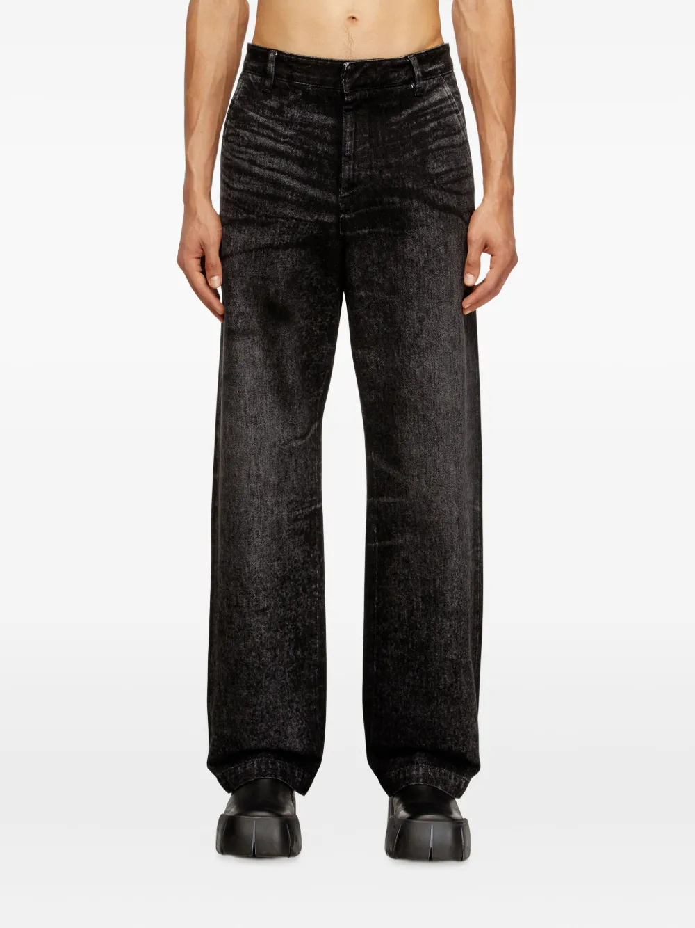 Diesel D-Eber jeans Zwart