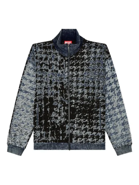 Diesel houndstooth bomber jacket