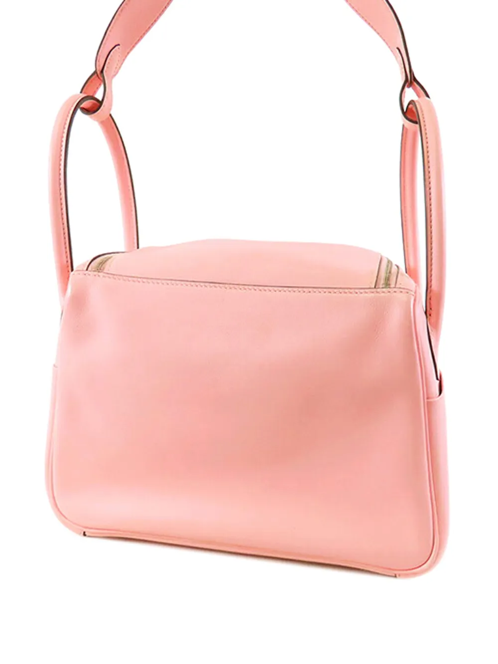 Pre-owned Hermes 2016 Swift Lindy 26 Satchel In Pink