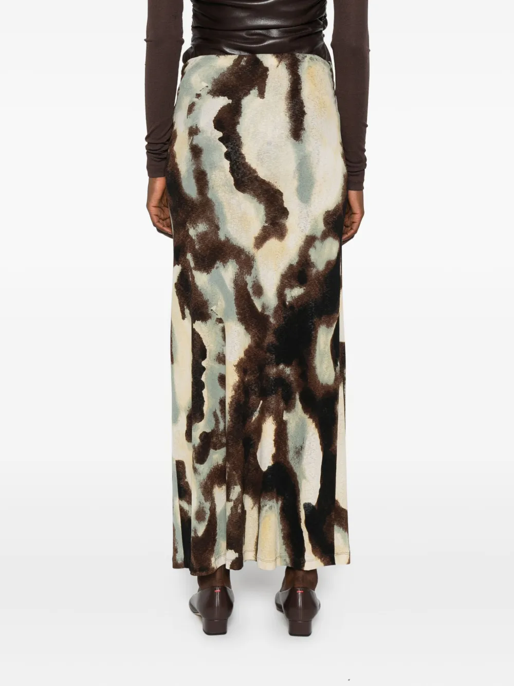 Nanushka Rok met trekkoord en ruches Groen