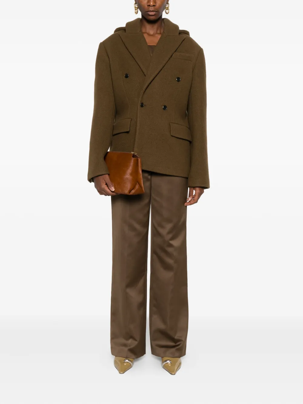 Nanushka abrigo con doble botonadura | Abrigos con doble botonadura | Image 2