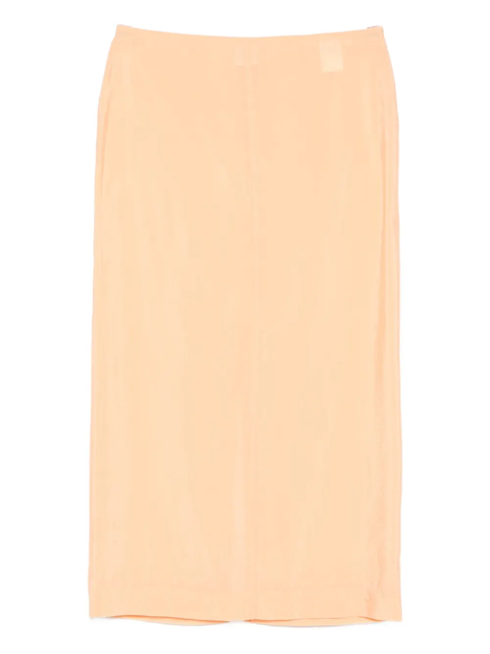 Nanushka low-rise pencil skirt | Orange | Image 1