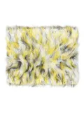 Diesel fur-texture neck warmer - Yellow