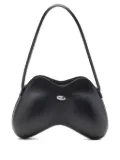 Diesel Double-D curved shoulder bag - Black