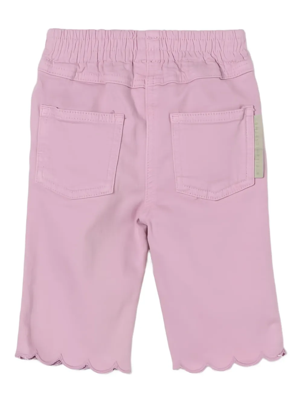 Stella McCartney Kids Gewelfde jeans Roze