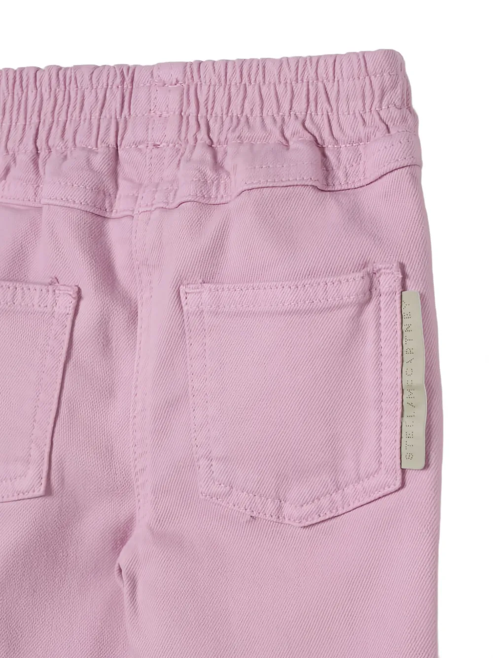Stella McCartney Kids Gewelfde jeans Roze