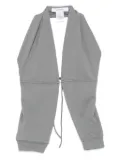 Gimaguas tie-front halter top - Grey
