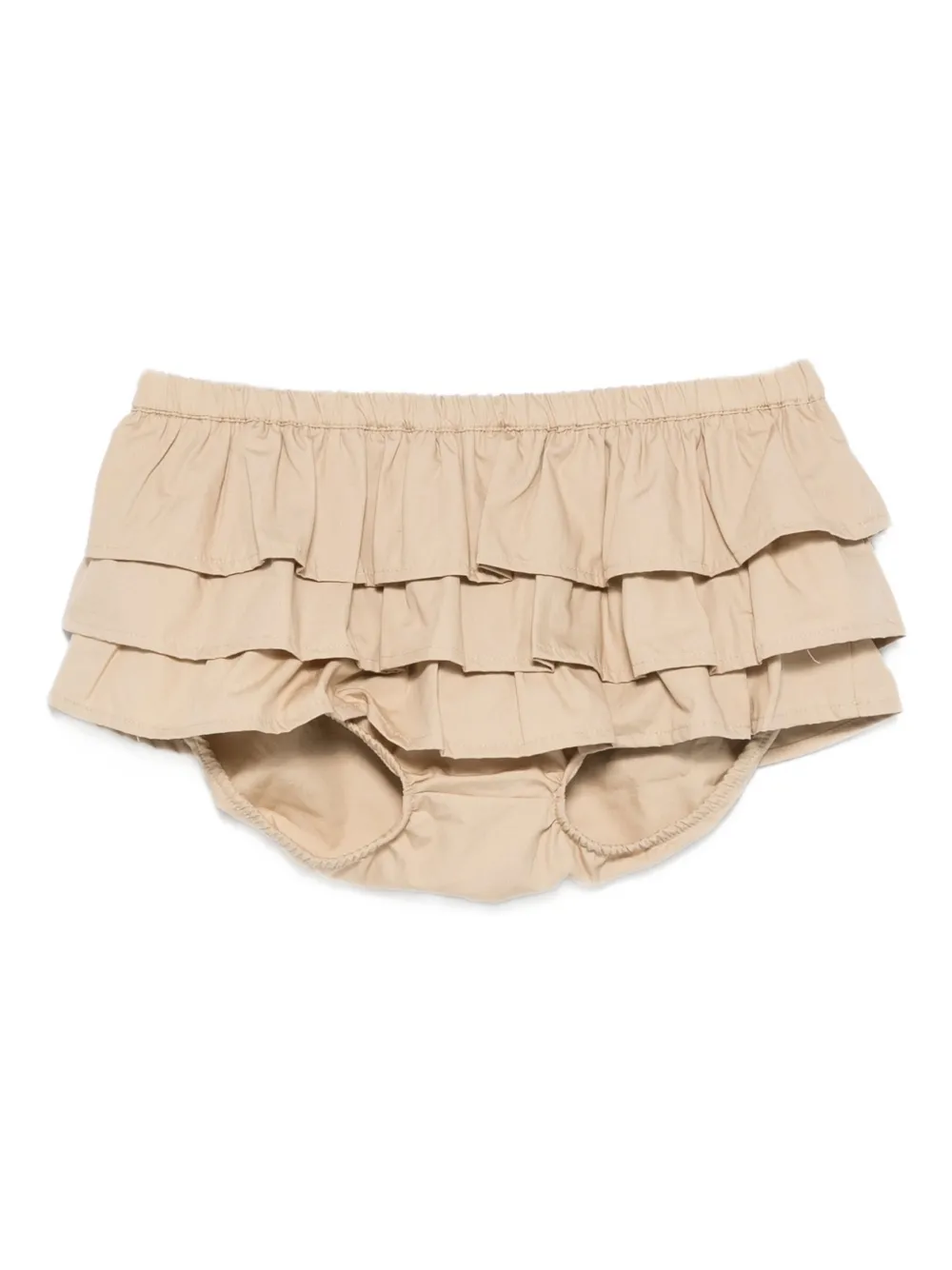 Gimaguas ruffled cotton mini skort | Neutrals | Image 1