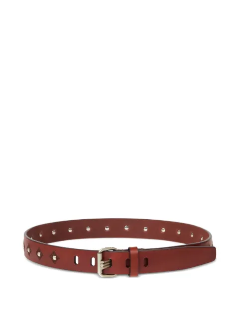 ETRO studded leather belt
