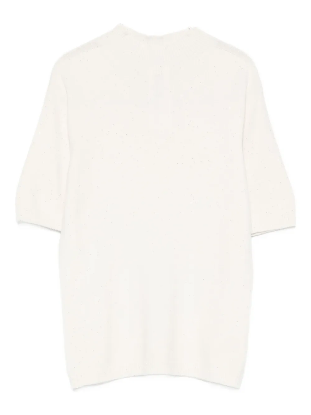 Liu •jo Crew-neck T-shirt In Neutral