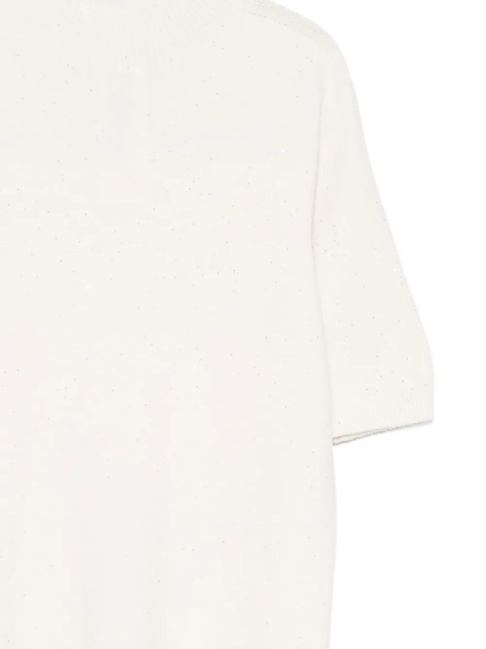 Liu •jo Crew-neck T-shirt In Neutral