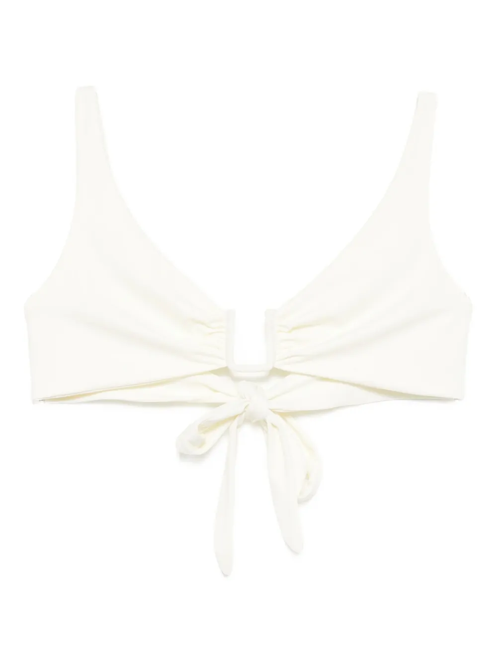 Away That Day Palma Bikini Top In Neutral