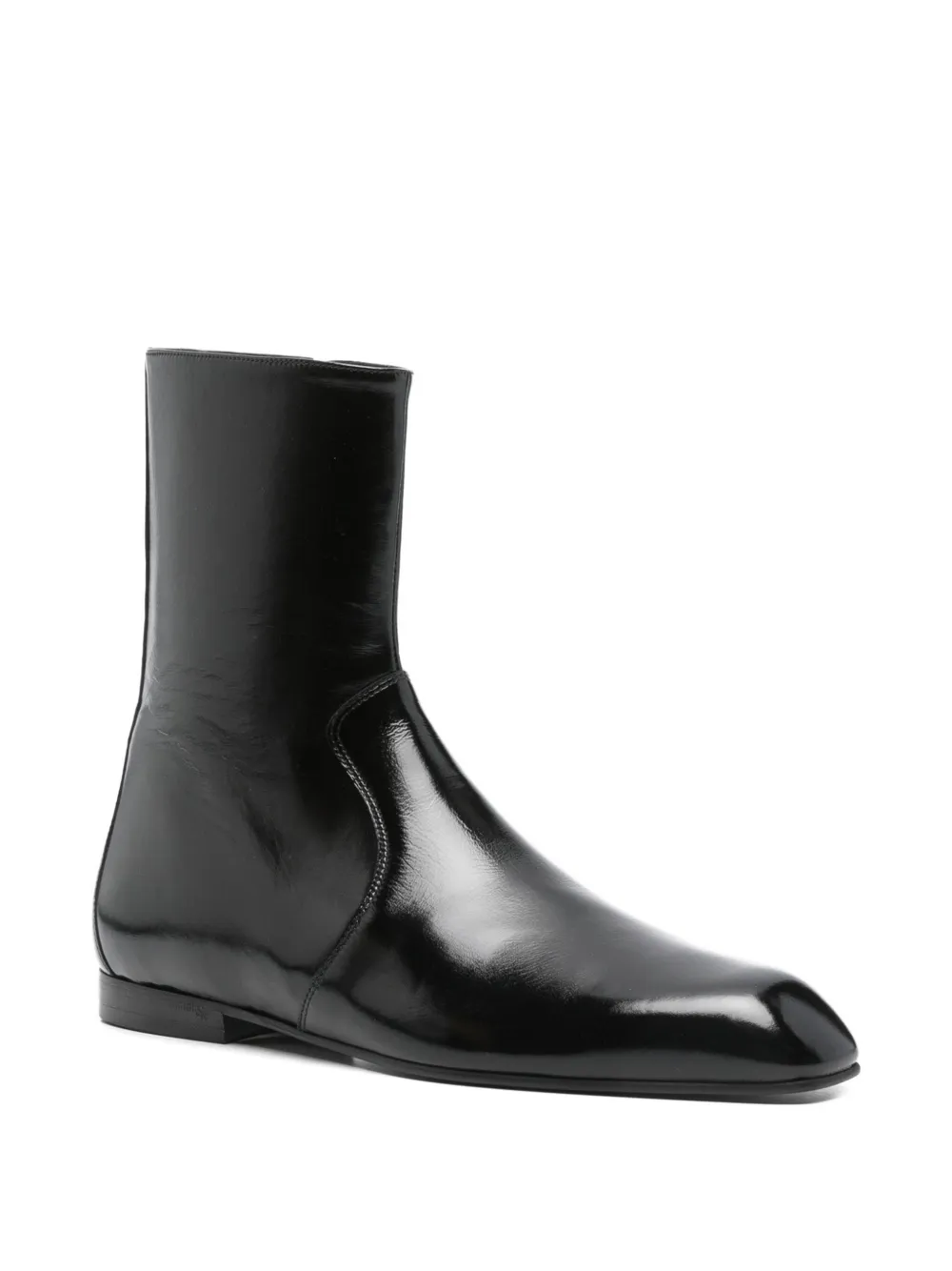 KHAITE leather zip boots | Ankle Boots | Image 2