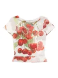 House of Sunny The Cherry mesh top - Neutrals