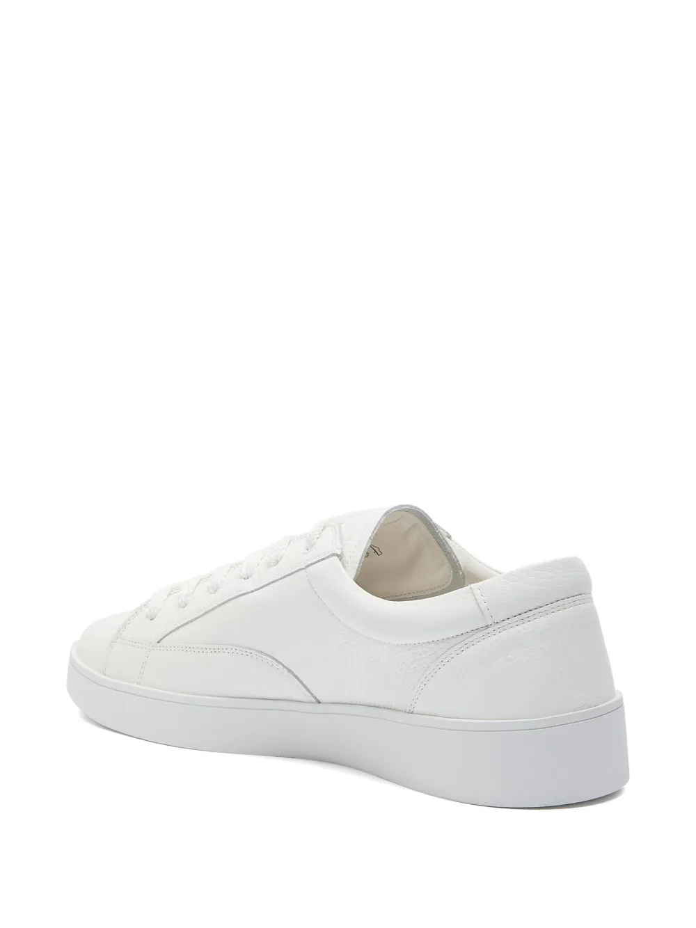 Jude Llow Nico Panelled Nubuck Leather Sneakers In White