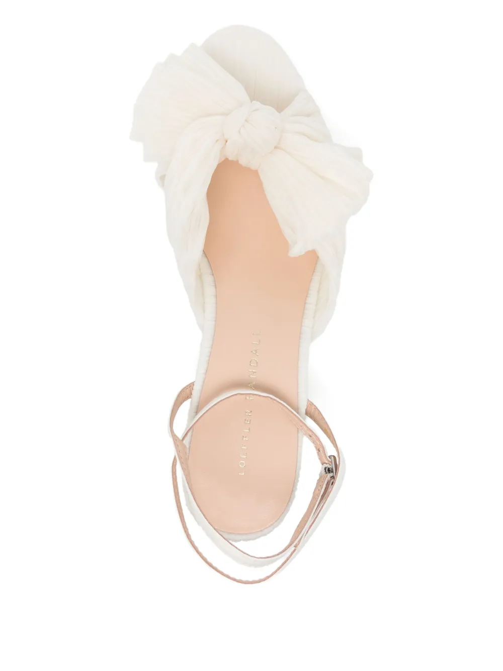 Loeffler Randall 50mm Dahlia Sandals In Neutral