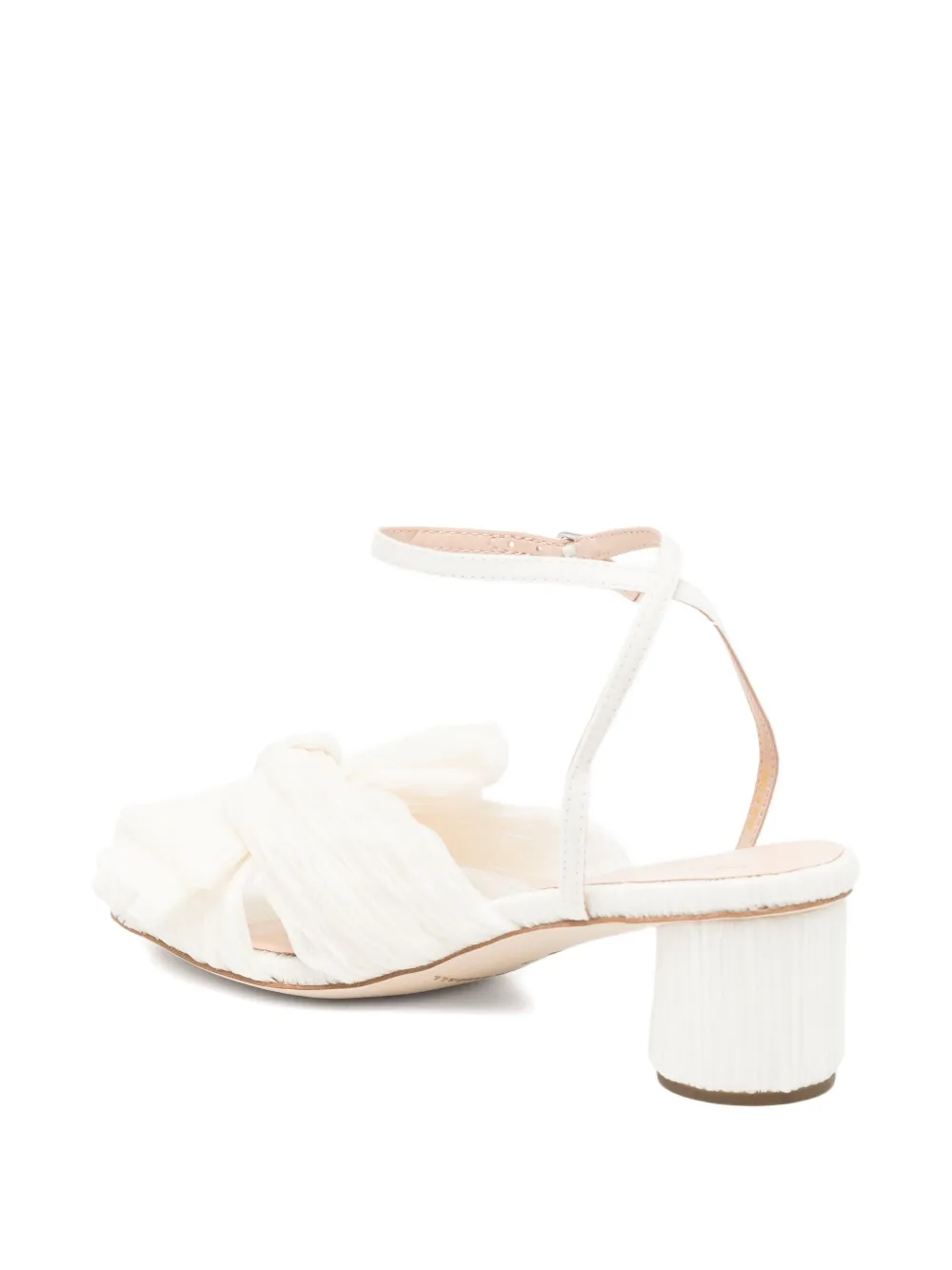 Loeffler Randall 50 mm Dahlia sandalen Beige