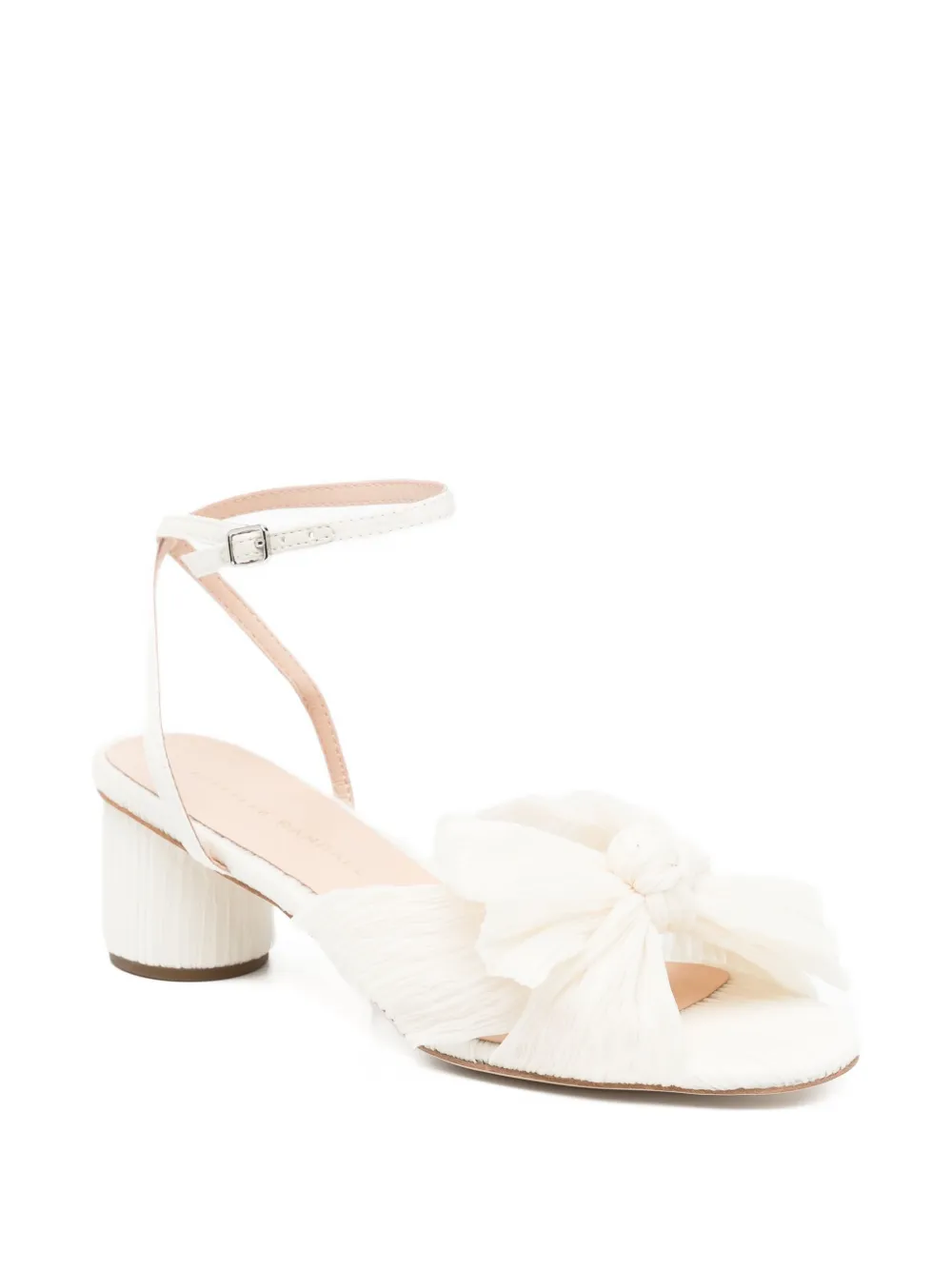Loeffler Randall 50 mm Dahlia sandalen Beige