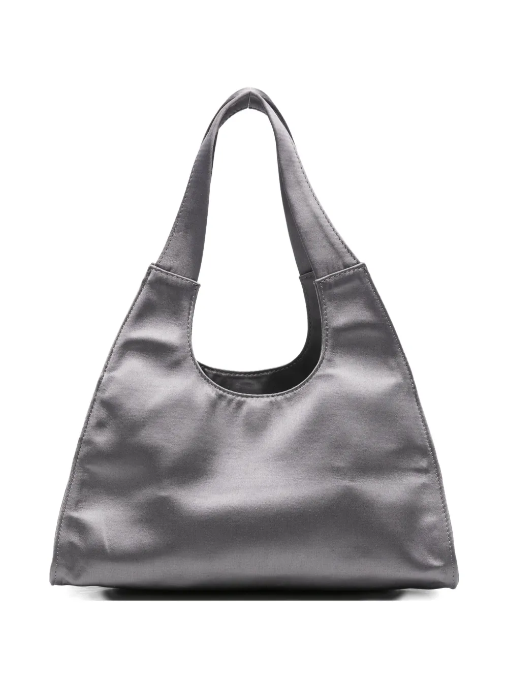 Gimaguas curved-handle tote bag | Silver | Image 1