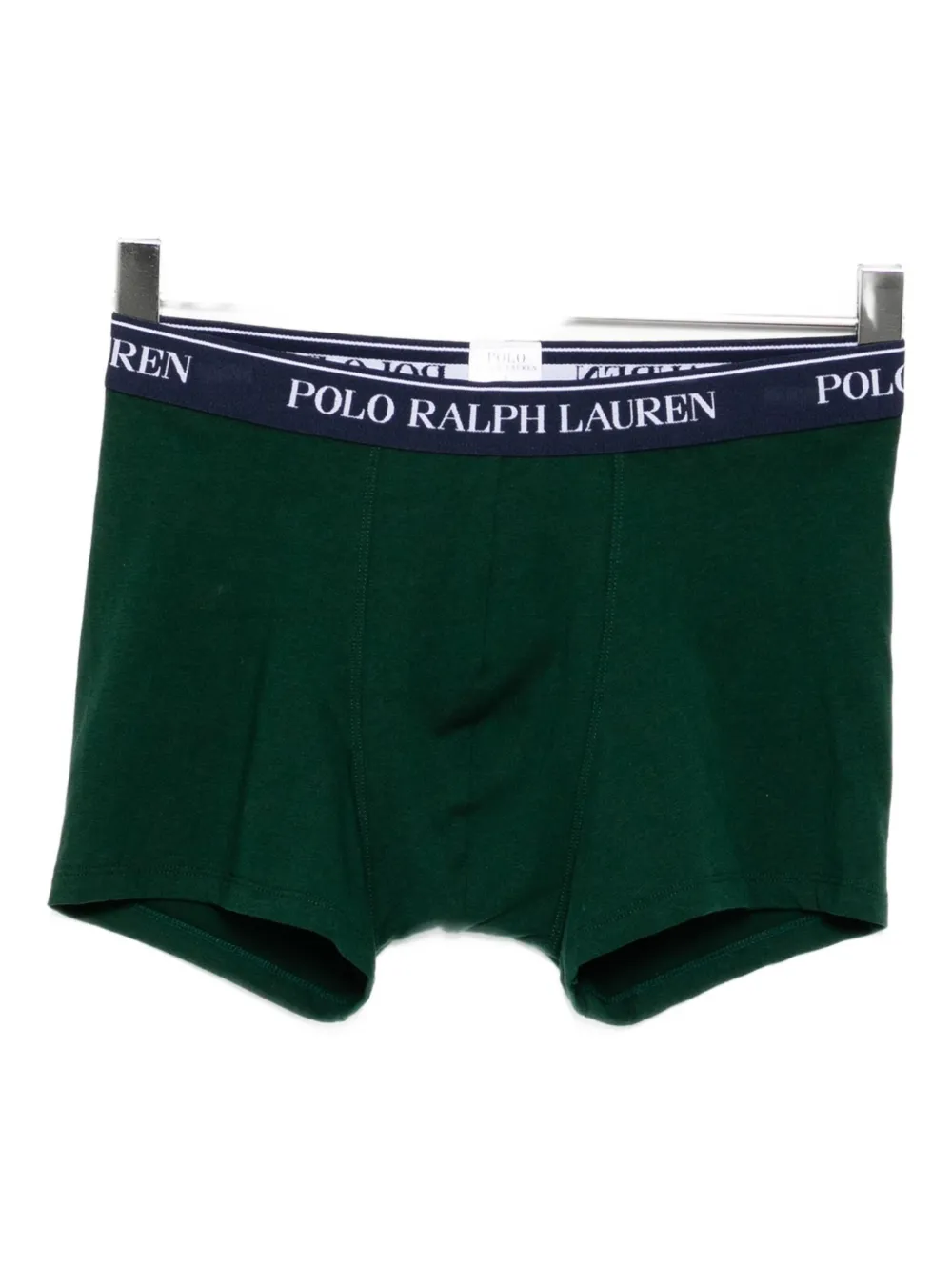 Polo Ralph Lauren Logo-jacquard Stretch-cotton Trunks In Multi