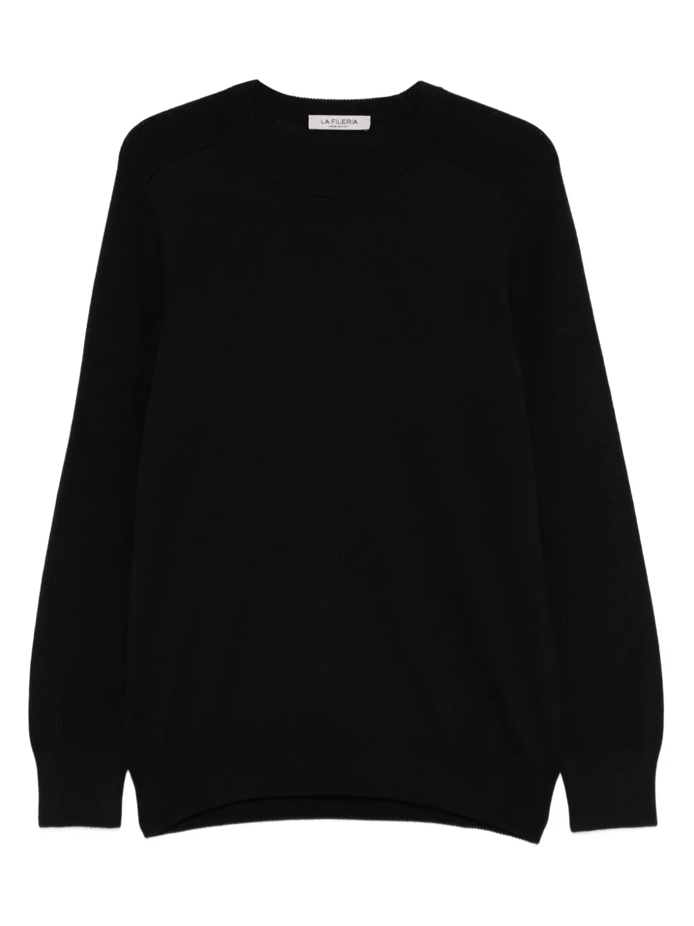 Fileria ribbed crew-neck sweater | Black | Image 1