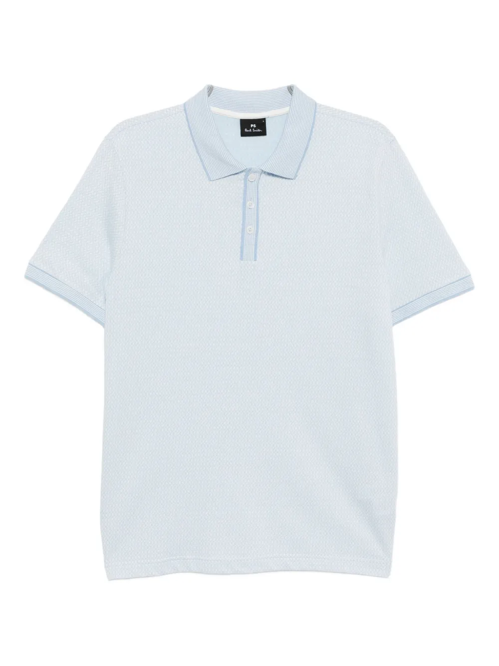 PS Paul Smith H.Tooth poloshirt met print Blauw