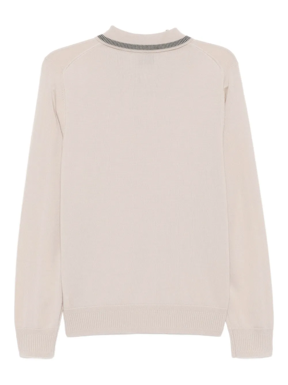 PS Paul Smith Poloshirt van merino - Beige