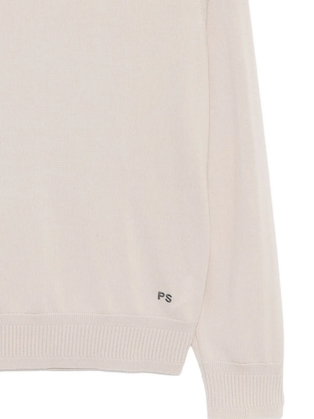 PS Paul Smith Poloshirt van merino Beige