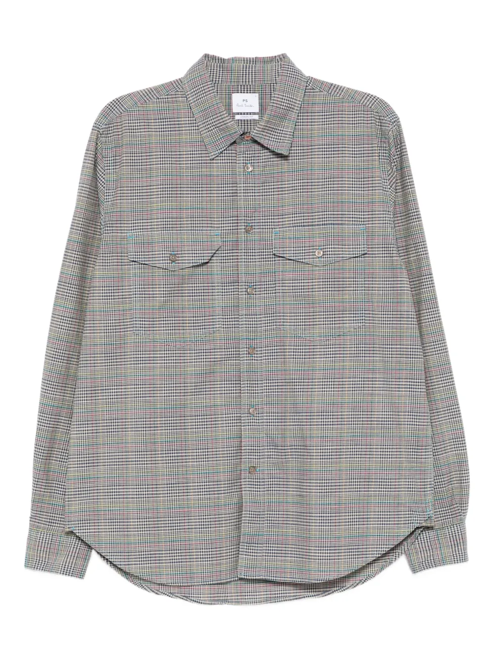 PS Paul Smith checked shirt | Grey | Image 1