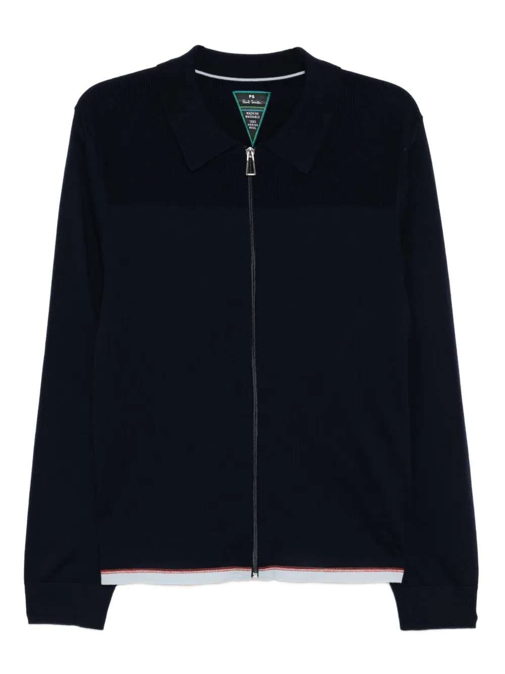 PS Paul Smith ジップ カーディガン - ブルー PS Paul Smith ジップ カーディガン - ブルー