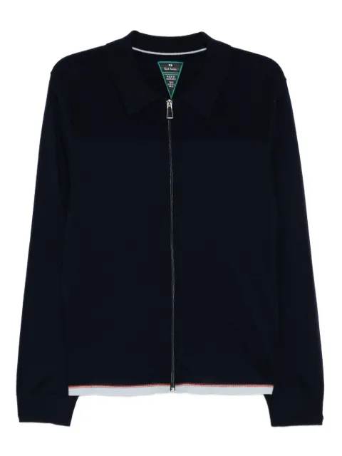 PS Paul Smith merino zip cardigan