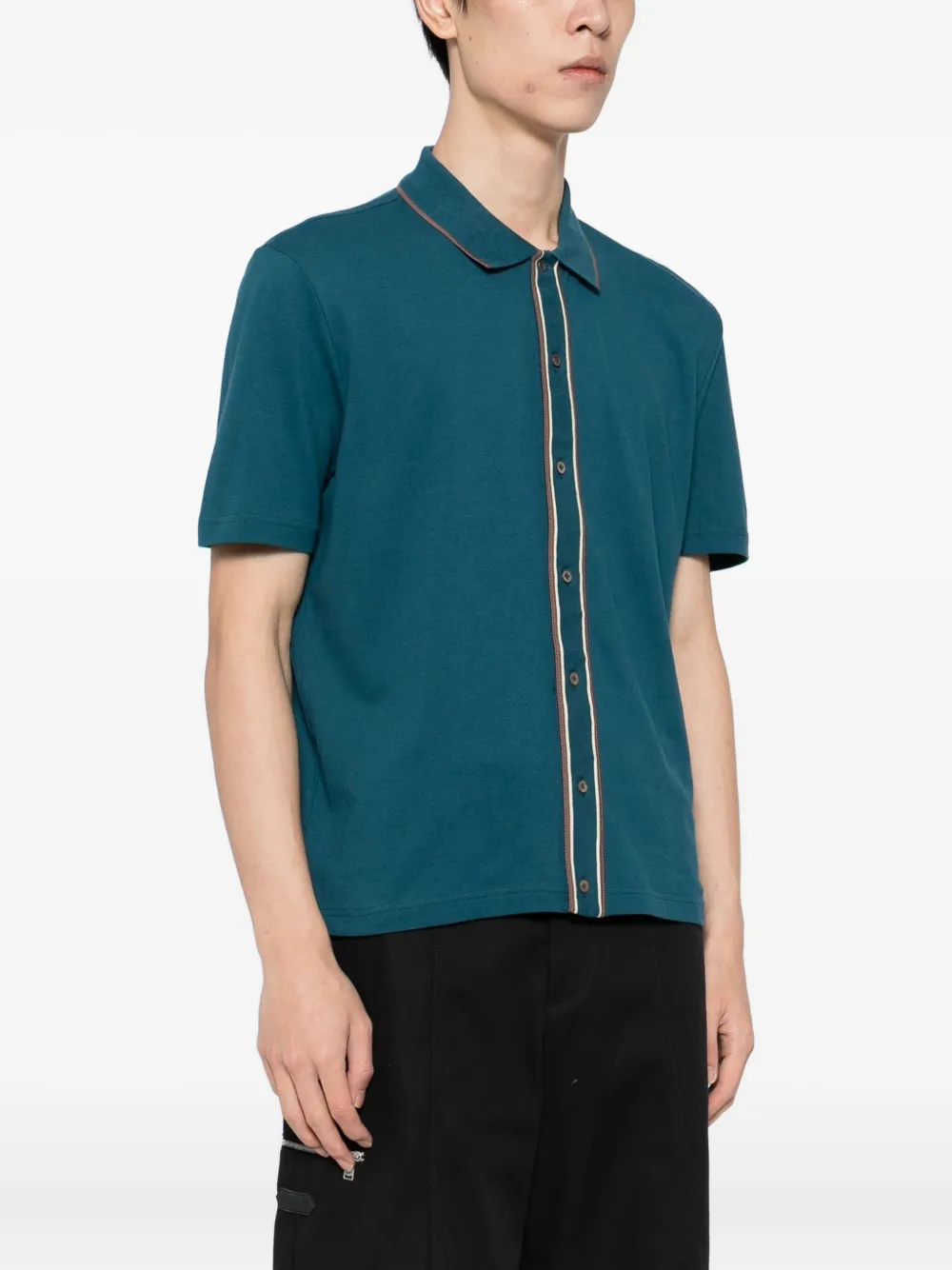 PS Paul Smith Overhemd met afwerking Blauw