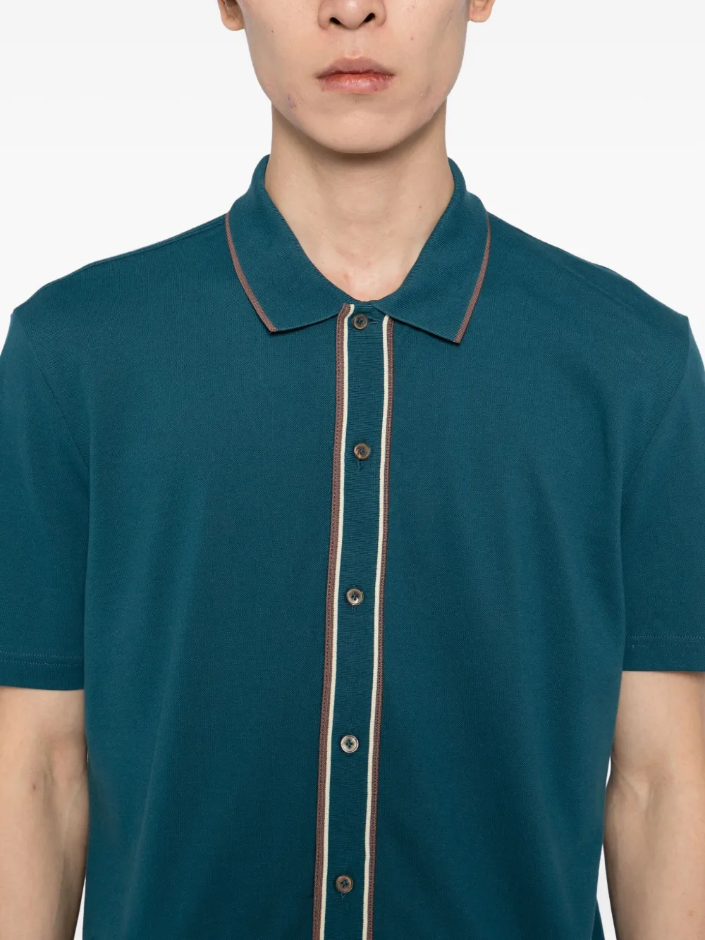 PS Paul Smith Overhemd met afwerking Blauw