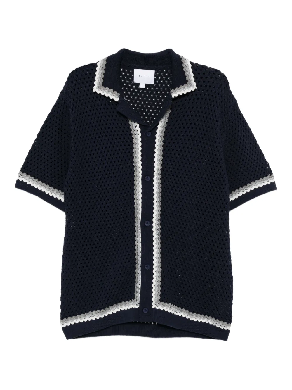 RAITH marconi-knit shirt | Blue | Image 1