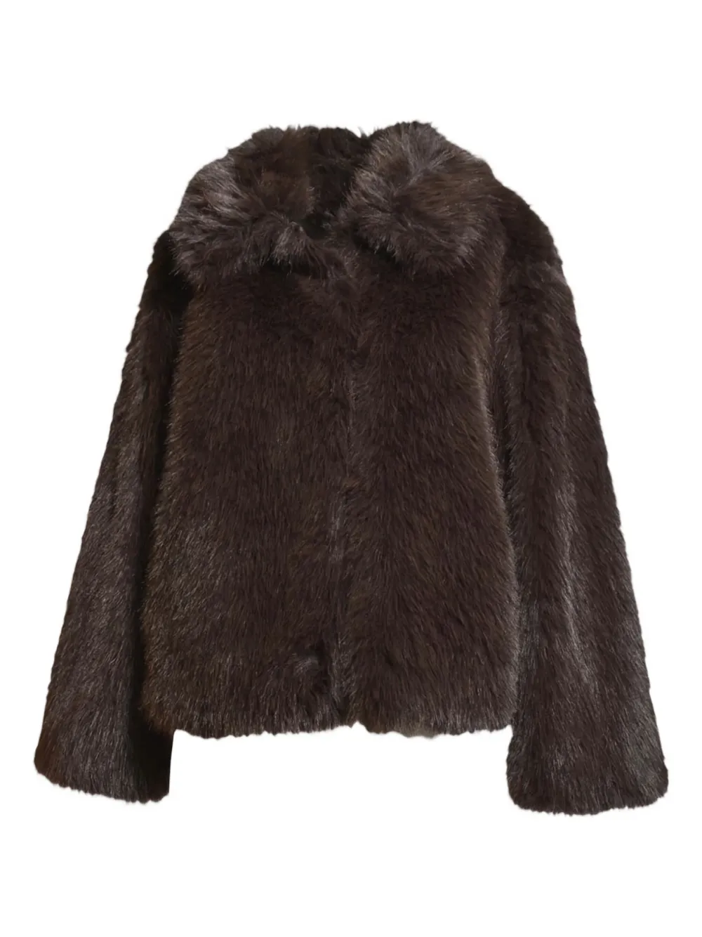 Weekend Max Mara ロングスリーブ ジャケット - ブラウン Weekend Max Mara ロングスリーブ ジャケット - ブラウン