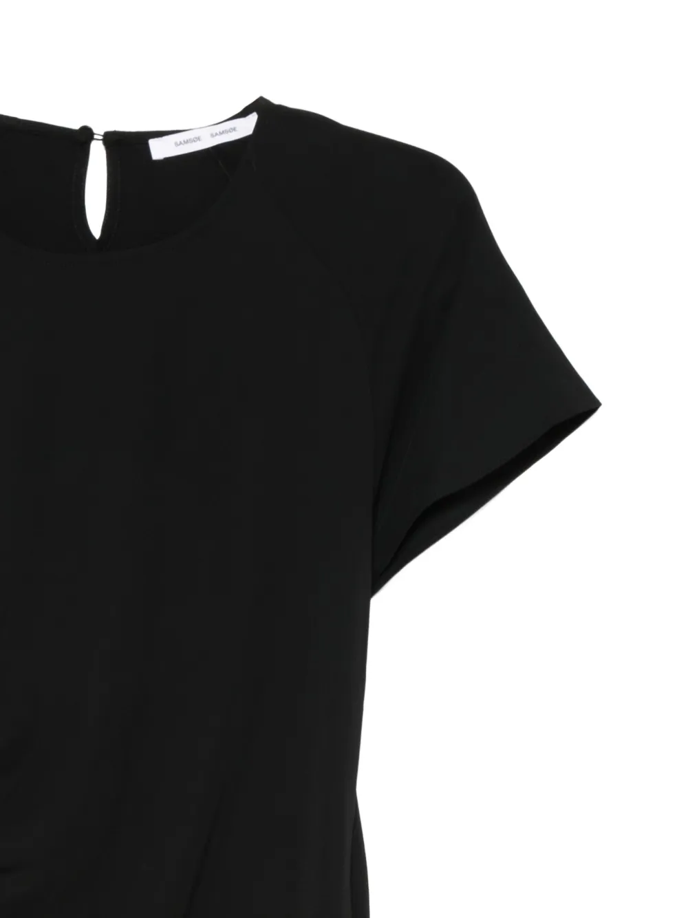  Samsoe Samsoe Crew-neck Midi Dress - Black 