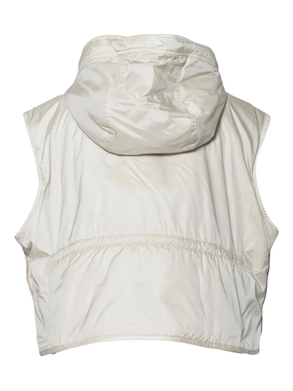 Weekend Max Mara Gilet met capuchon Wit