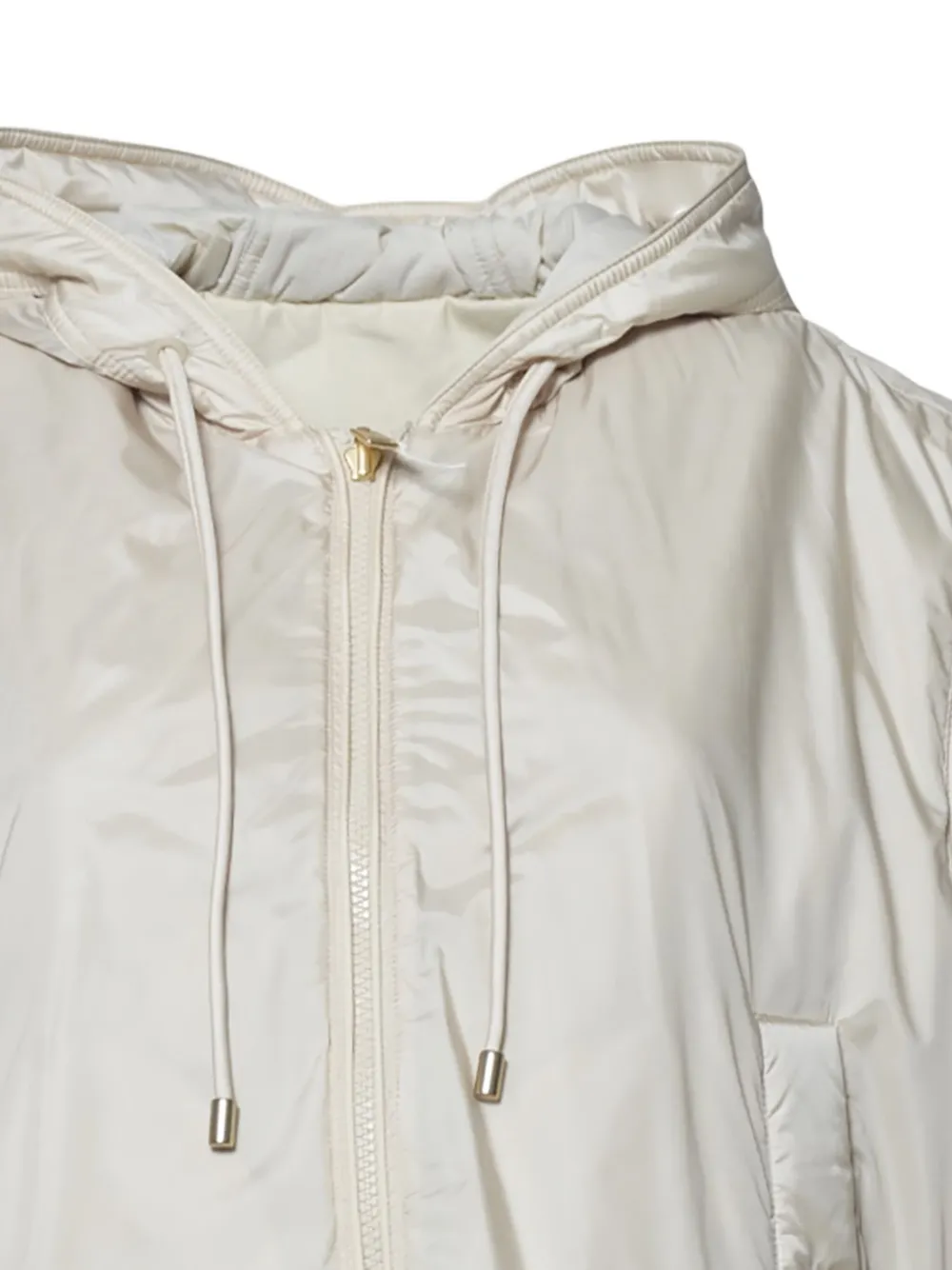 Weekend Max Mara Gilet met capuchon Wit